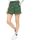 Golf Gauge Jacquard MLW 3A AE01 GREEN Women s Mini Pleated Skirt - MARK & LONA - BALAAN 6