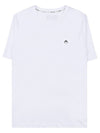 Moon Logo Embroidered Short Sleeve TShirt T129M JERCO002101 - MARINE SERRE - BALAAN 1