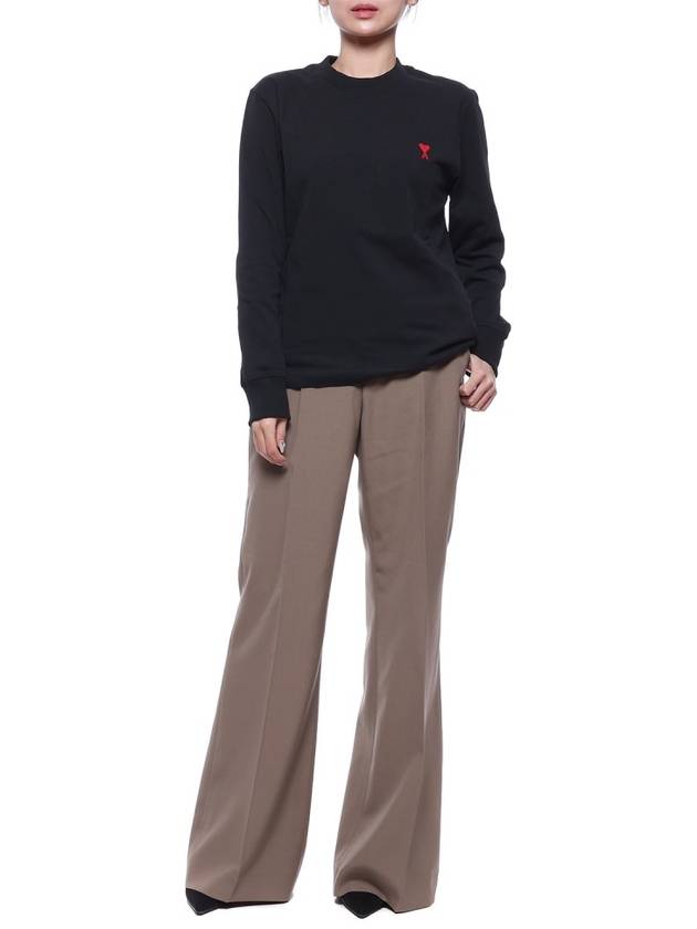 Women's Flare Fit Wool Pants - AMI - BALAAN 3