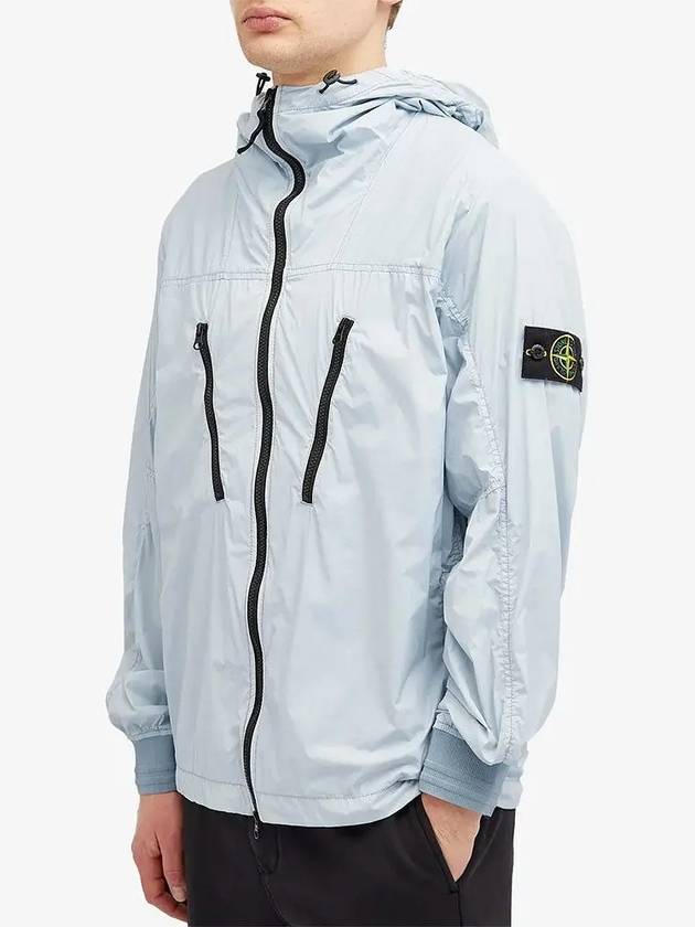 Crinkle Reps Hooded Jacket Dark Green - STONE ISLAND - BALAAN 3