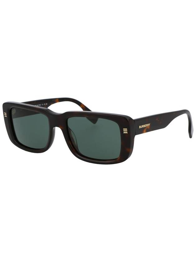 Eyewear Tortoiseshell Square Frame Sunglasses BE4376U - BURBERRY - BALAAN 3