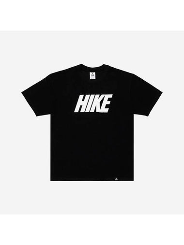 ACG Hike Short Sleeve T-Shirt Black - NIKE - BALAAN 1