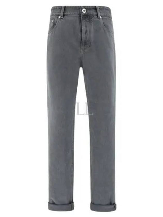 Tapered Jeans Steel Blue - BRUNELLO CUCINELLI - BALAAN 2