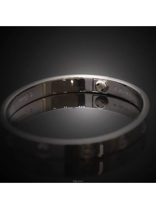 Daejeon Used Luxury Goods Love Bracelet Classic Model 18K White Gold No 16 - CARTIER - BALAAN 6