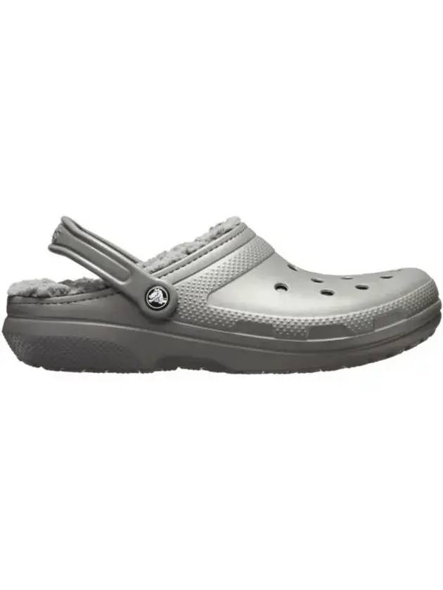 Classic Lined Clog Sandals Smoke - CROCS - BALAAN 1