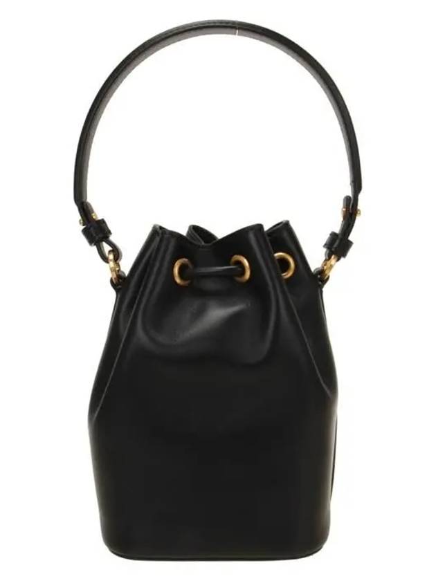 V Logo Bucket Bag Black - VALENTINO - BALAAN 4