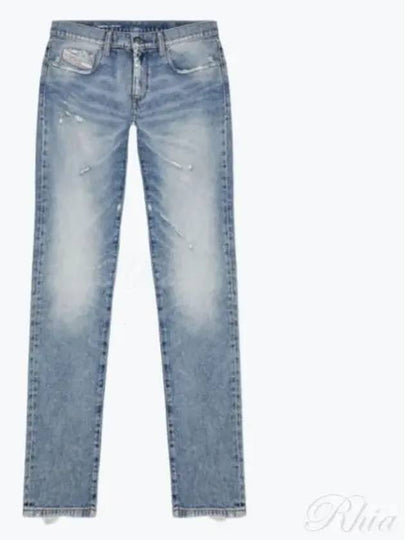 2019 D Strukt Slim Fit Jeans Medium Blue - DIESEL - BALAAN 2