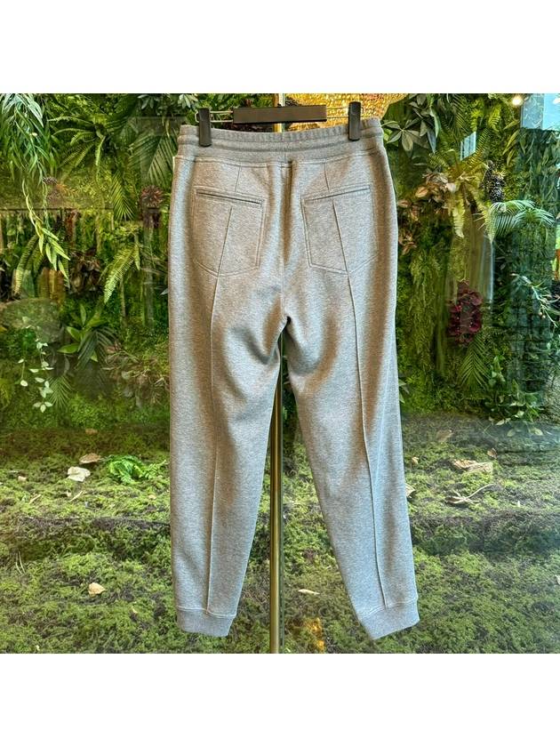 Double Fleece Track Pants Grey - BRUNELLO CUCINELLI - BALAAN 5