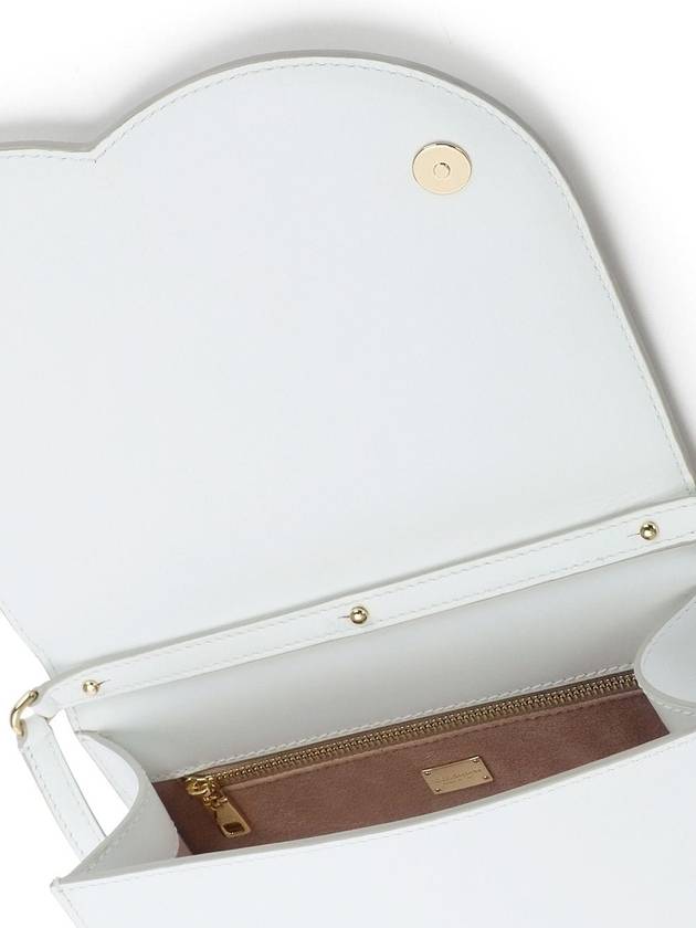 DG Logo Embossed Cross Bag White - DOLCE&GABBANA - BALAAN 6