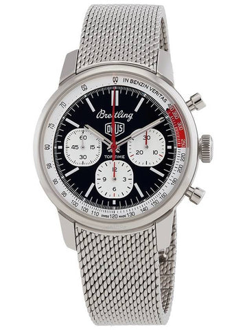 Breitling Top Time Chronograph Automatic Chronometer Black Dial Men's Watch AB01765A1B1A1 - BREITLING - BALAAN 1