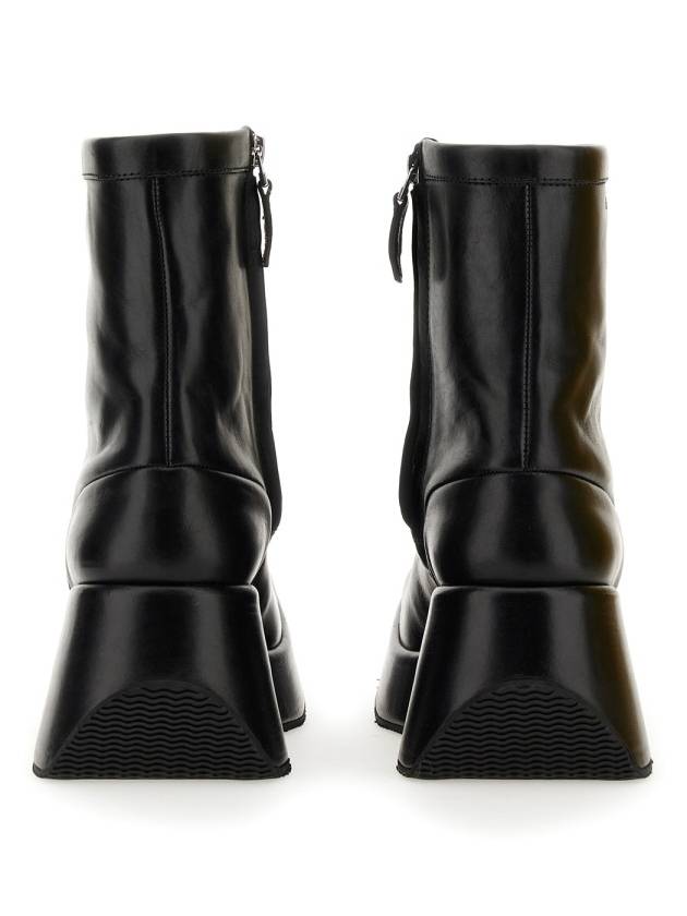 ANKLE BOOT WITH SQUARE TOE - RAF SIMONS - BALAAN 3