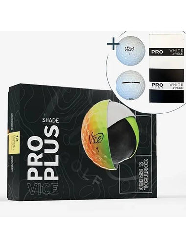 PRO PLUS SHADE YO 4 piece 12 ball golf 2 - VICE GOLF - BALAAN 1