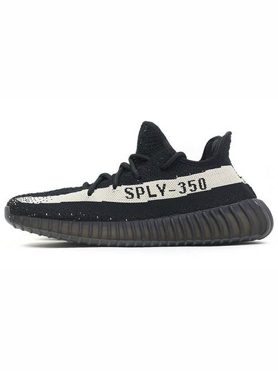 Yeezy Boost 350 V2 Core Sneakers Black White - ADIDAS - BALAAN 2