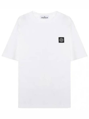 logo patch t shirt - STONE ISLAND - BALAAN 1