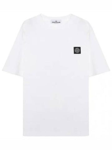 Logo patch t shirt short sleeve men s - STONE ISLAND - BALAAN 1