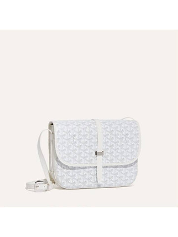 Belvedere MM Cross Bag White - GOYARD - BALAAN 1