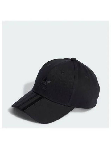 Embroidery Logo Ball Cap Black - ADIDAS - BALAAN 1