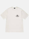 Built To Last Pigment Dyed Short Sleeve T-Shirt Natural - STUSSY - BALAAN 3