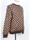 Ribbed Damier crew neck knit M - LOUIS VUITTON - BALAAN 7