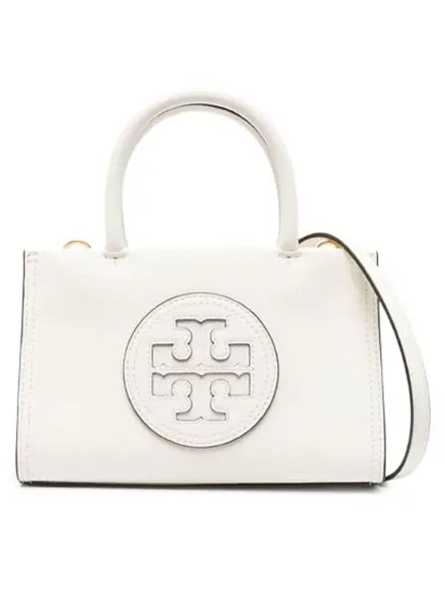 Ella Bio Mini Tote Bag White - TORY BURCH - BALAAN 3