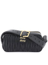 Materasse Nappa Leather Cross Bag Black - MIU MIU - BALAAN 2