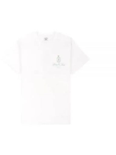 24 Vendome T Shirt WhiteSage TO042S412VW - SPORTY & RICH - BALAAN 1