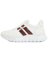 Bronnye Low-Top Sneakers White - BALLY - BALAAN 4