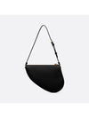 Saddle Rodeo Goatskin Pouch Bag Black - DIOR - BALAAN 5