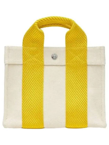 Nautical Strap Tote Bag Yellow - RUE DE VERNEUIL - BALAAN 1