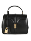 16 Calfskin Mini Shoulder Bag Black - CELINE - BALAAN 1