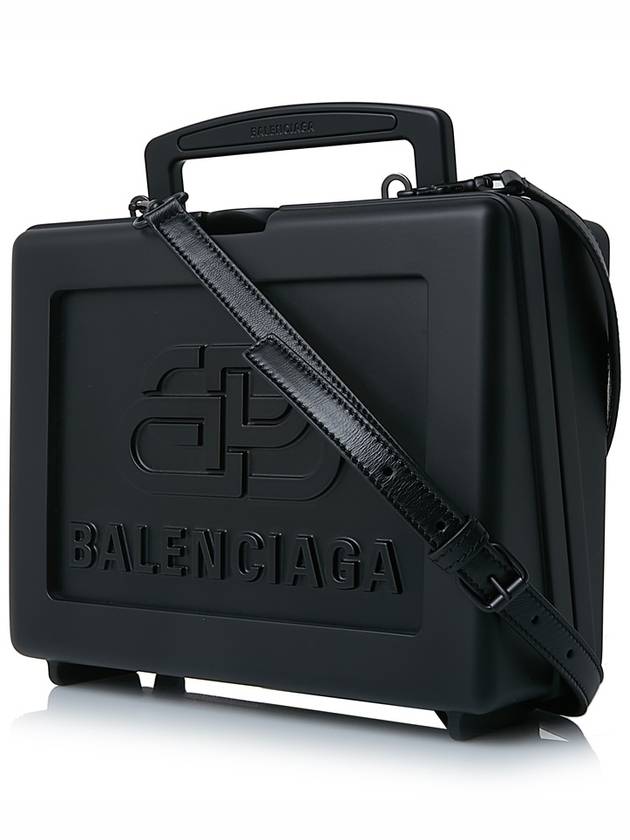 BB Logo Top Handle Tote Bag Black - BALENCIAGA - BALAAN 3