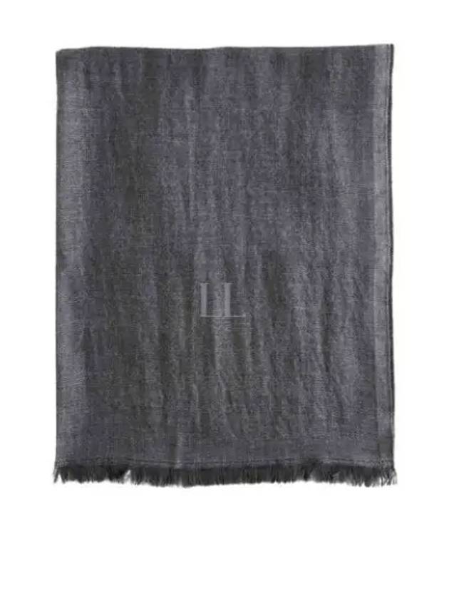 Cashmere Silk Muffler Grey - BRUNELLO CUCINELLI - BALAAN 2