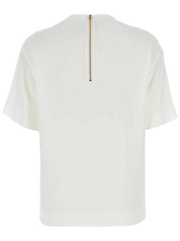 Shirt J02150533 1001 White - MOSCHINO - BALAAN 3