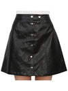 Poppy A-Line Skirt Black - A.P.C. - BALAAN 8