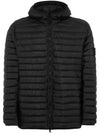 Loom Woven Chambers R-Nylon Down-TC Packable Jacket Black - STONE ISLAND - BALAAN 2