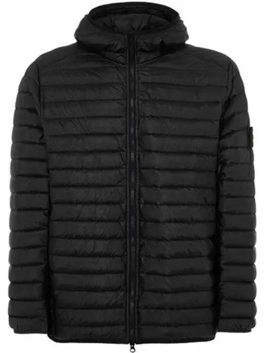 Loom Woven Chambers R-Nylon Down-TC Packable Jacket Black - STONE ISLAND - BALAAN 2