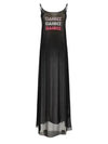 Mesh slip long dress T3331 099 - GANNI - BALAAN 1