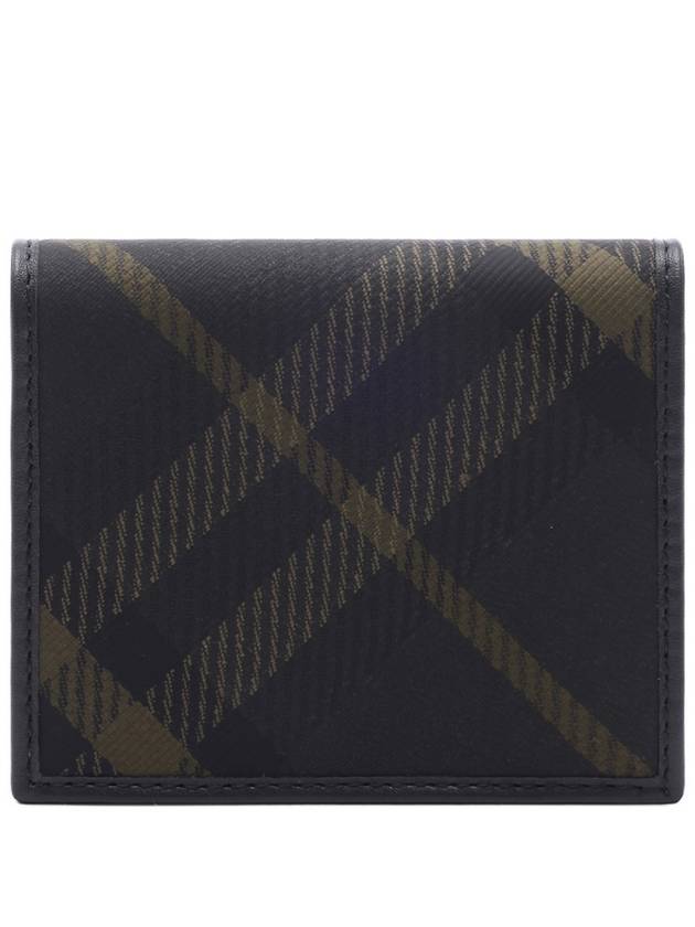 Check Zip Coin Pocket Card Wallet Shadow - BURBERRY - BALAAN 5