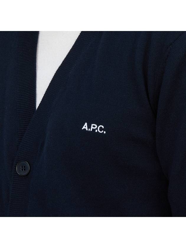 Joseph Logo Cardigan Dark Navy - A.P.C. - BALAAN 7