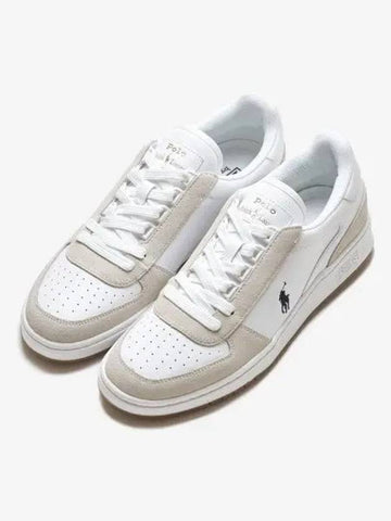 Court Pony Sneakers White - POLO RALPH LAUREN - BALAAN 1