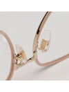 Eyewear Rectangle Metal Eyeglasses Gold - GUCCI - BALAAN 11