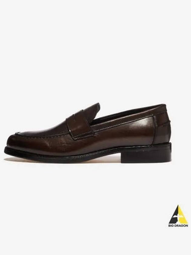 Hawkins Cordell loafers RED BROWN - GOLD HAWK - BALAAN 1