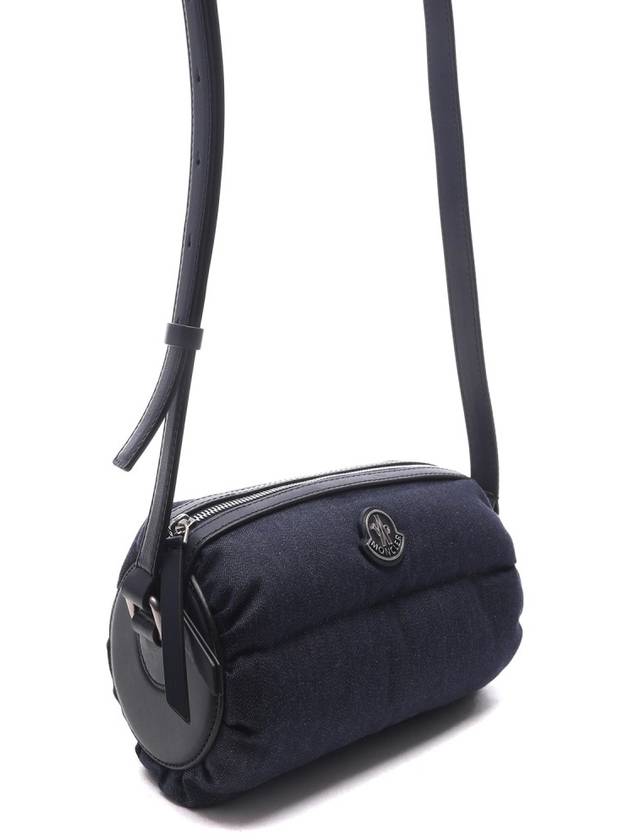 Women's KEONI Denim Cross Bag KEONI 5L00019 M4077 77A 24S - MONCLER - BALAAN 3