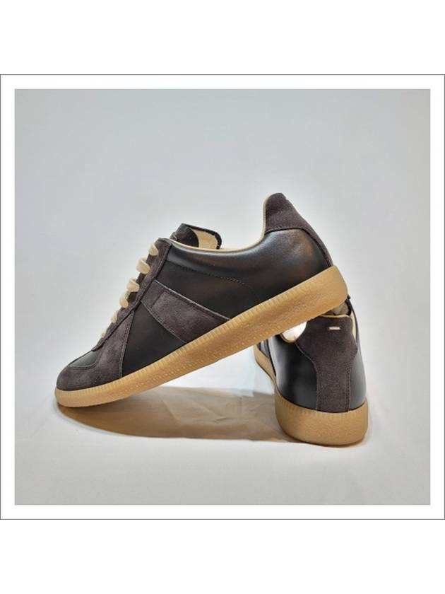 Replica Low Top Sneakers Black Brown - MAISON MARGIELA - BALAAN 6