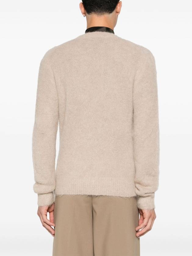 Ami Paris Sweaters Beige - AMI - BALAAN 5