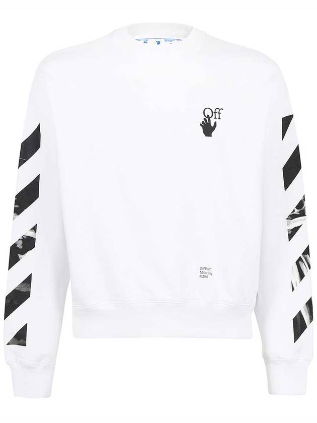 Caravaggio Arrow Sweatshirt White - OFF WHITE - BALAAN 3