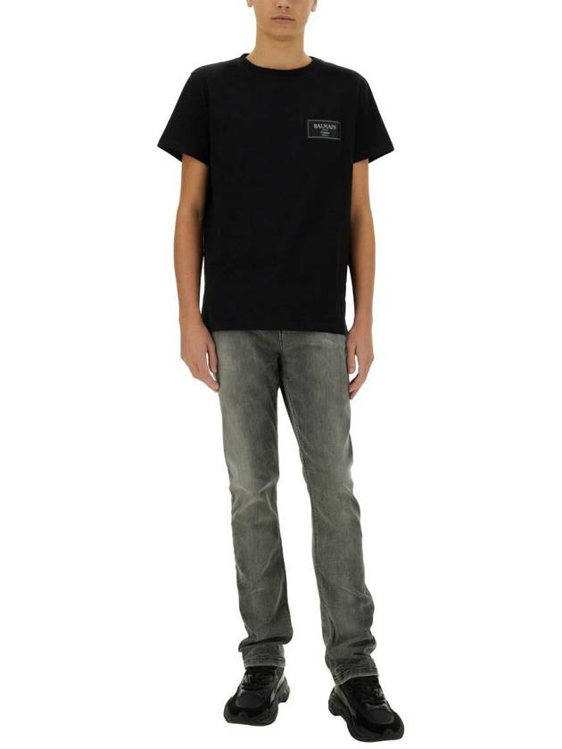 Balmain T-Shirt With Logo - BALMAIN - BALAAN 2