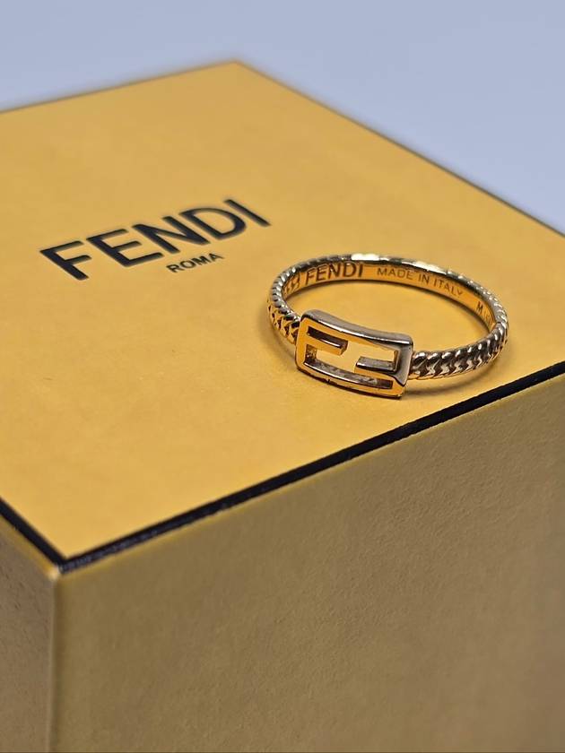 Baguette soft gold ring - FENDI - BALAAN 1