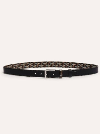 Frigate Leather Belt Black - GOYARD - BALAAN 2