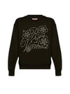 Constellation Embroidered Sweatshirt Black - KENZO - BALAAN 2